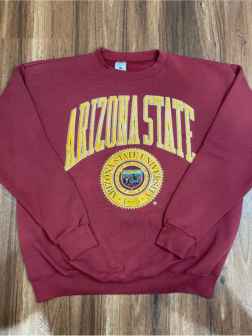 Vintage 90s Galt Sand Arizona State University Crewneck Size XL